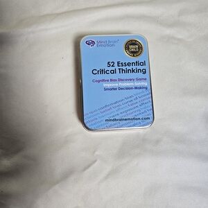 Critical Thinking Game - Blue